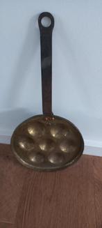 Antieke Koperen Poffertjespan, Ophalen of Verzenden