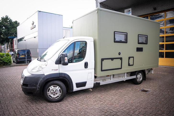 Super mooie en leuke camper, Caravans en Kamperen, Campers, Particulier, tot en met 2, Buscamper of Camperbus, Fiat, Fiat, Diesel