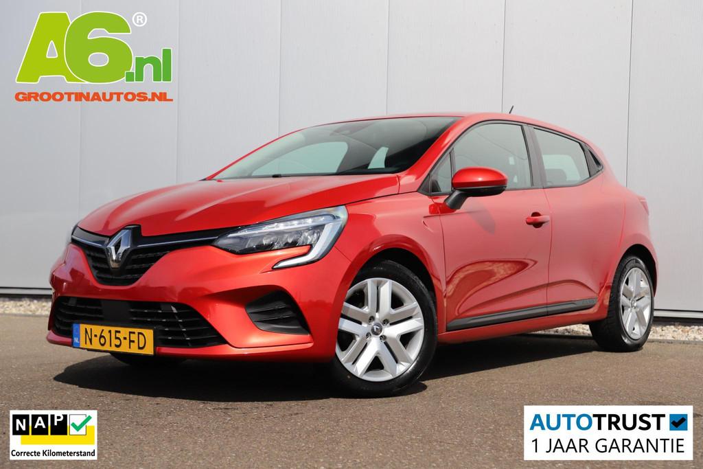 Renault Clio 1.0 TCe Business Zen Navigatie Carplay Android, Voorwielaandrijving, Stof, Gebruikt, Euro 6