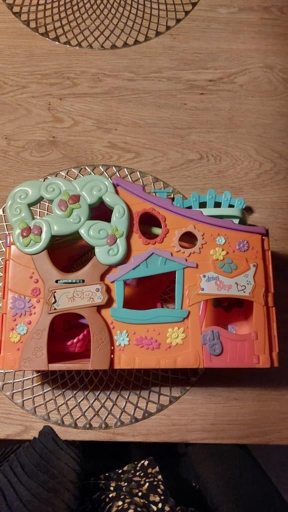 Littlest Pet Shop Huis - Speelset, Kinderen en Baby's, Speelgoed | Overig, Ophalen, Gebruikt, Meisje