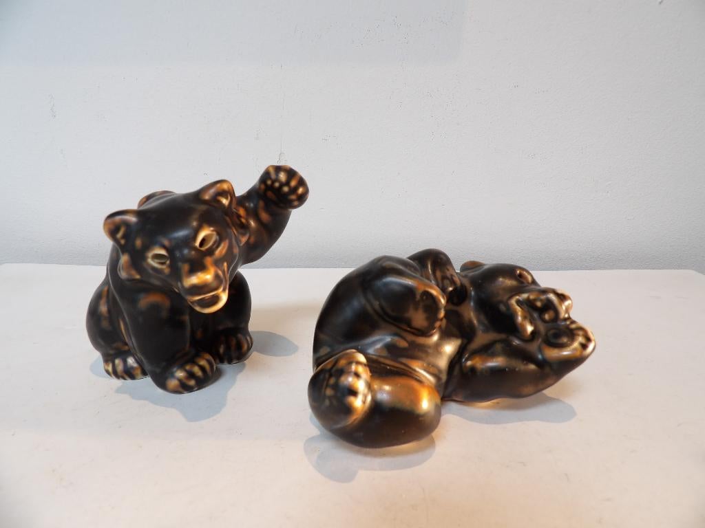 Royal Copenhagen Beren set, Sixties, Ophalen of Verzenden