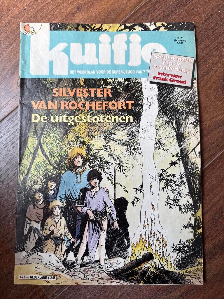 Kuifje Weekblad - Silvester van Rochefort - De uitgestotenen, Boeken, Stripboeken, Eén stripboek, Ophalen of Verzenden, Nieuw