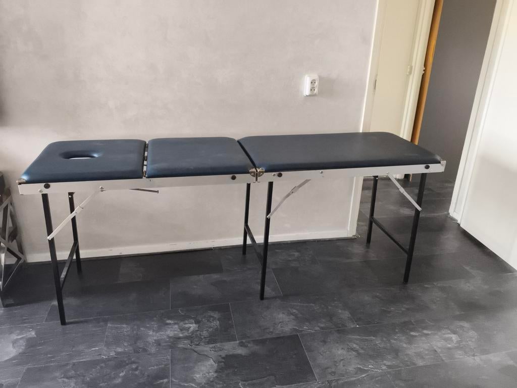 Opvouwbare massagetafel, Sport en Fitness, Massageproducten, Ophalen