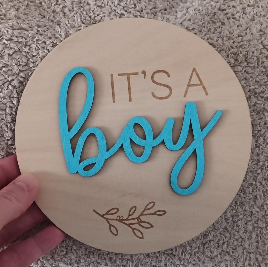 GRATIS spullen it's a boy, Kinderen en Baby's, Ophalen