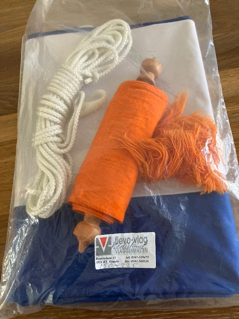 Grote vlag met wimpel, Diversen, Ophalen, Zo goed als nieuw