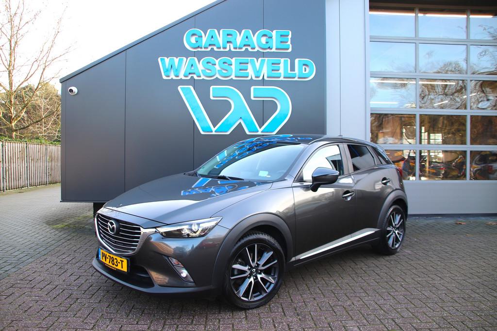 Mazda Cx-3 2.0 SKYACTIV-G 120 GT Camera/Trekhaak/Stoelverw/N, Auto's, Mazda, Voorwielaandrijving, Gebruikt, 4 cilinders, 49 €/maand