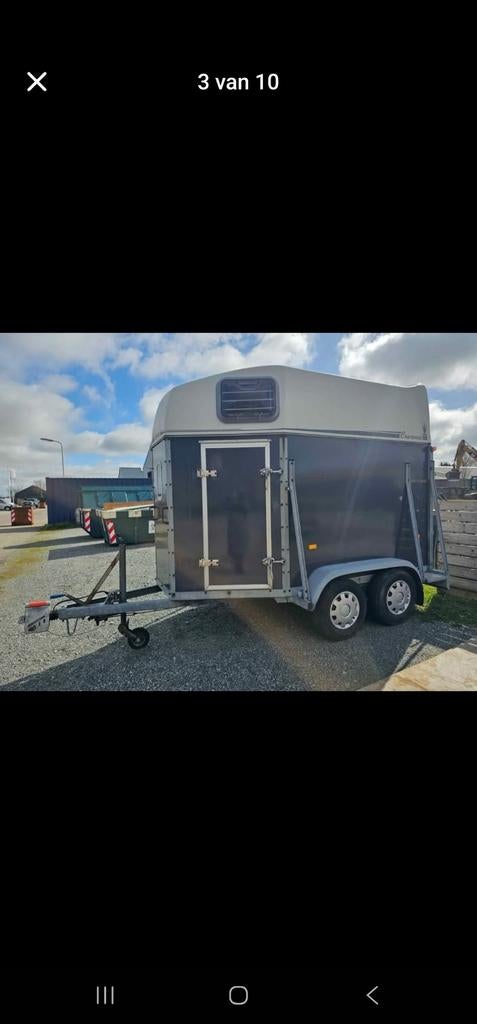 Zeer nette Henra 2 paardstrailer recent onderhoud, Dieren en Toebehoren, Paarden en Pony's | Trailers en Aanhangwagens, Ophalen