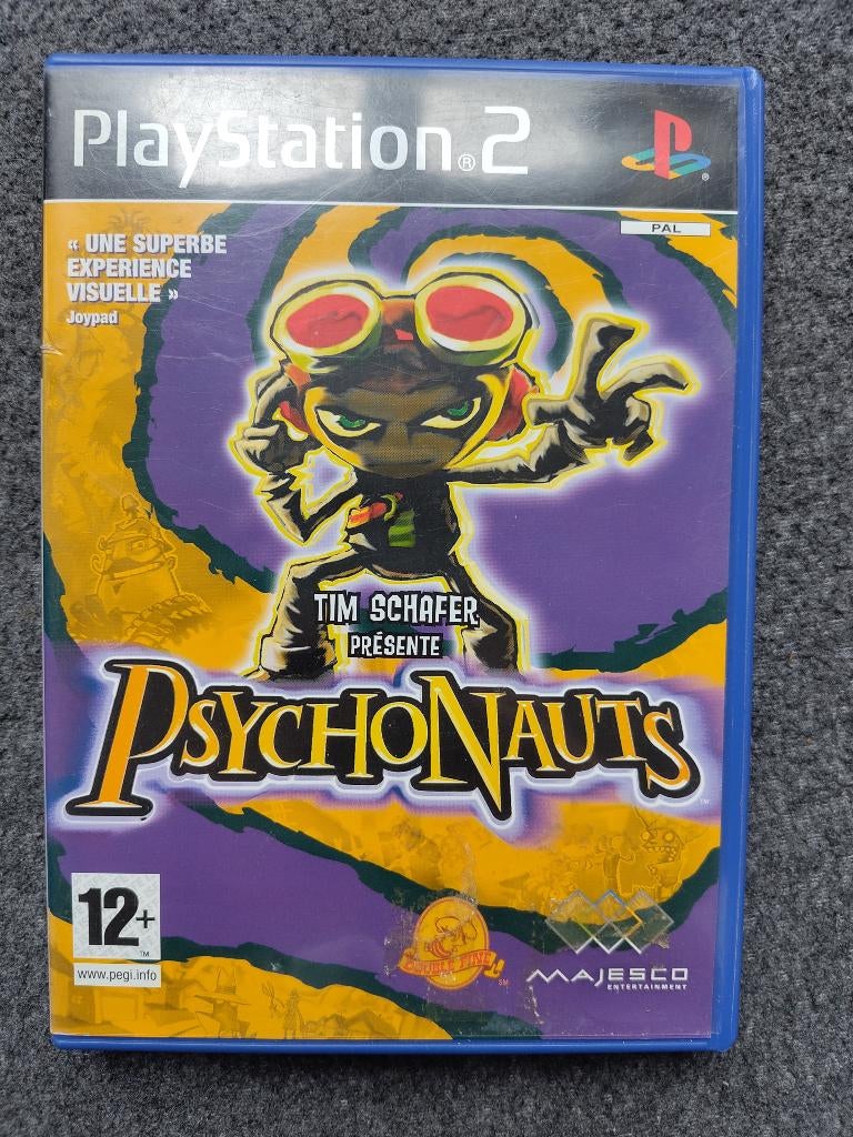 Psychonauts PS2 game, Spelcomputers en Games, Games | Sony PlayStation 2, Gebruikt, Verzenden, 1 speler, Platform