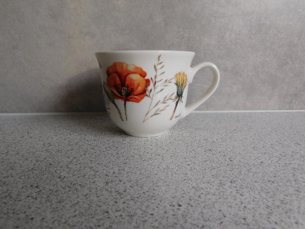 Kopje Flowers of the Field JET by ter Steege, Ophalen of Verzenden, Zo goed als nieuw, Overige stijlen, Kop(pen) en/of Schotel(s)