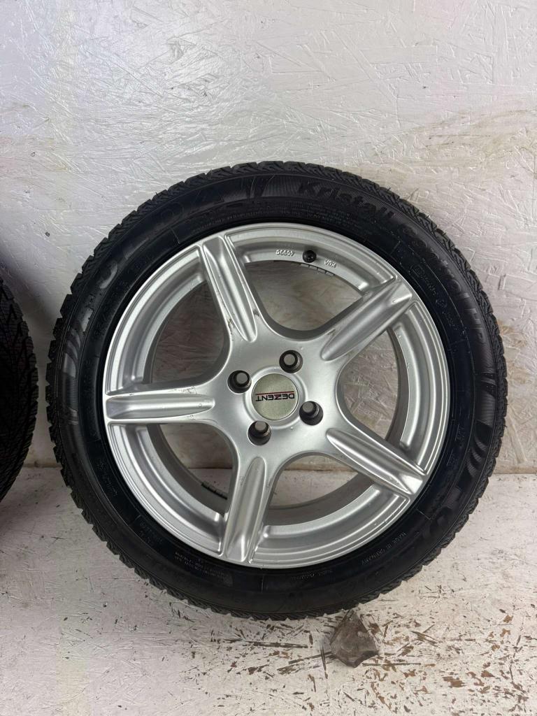 Opel Corsa Toyota Yaris Polo Fox velgen 16" 4x100 winterset, Auto-onderdelen, Banden en Velgen, Niet ingevuld, Gebruikt, 16 inch
