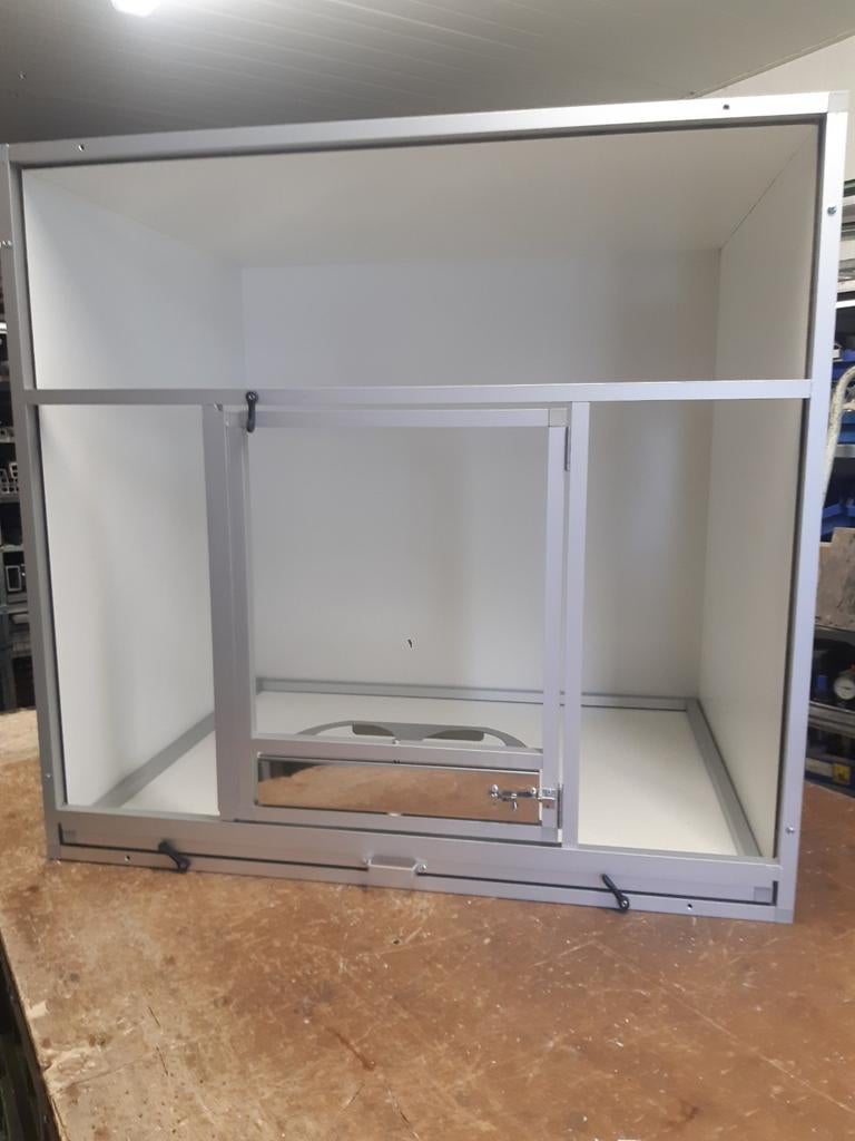 Grote nieuwe aluminium.vulchtkooien, Ophalen, Nieuw, Aluminium, Vogelkooi