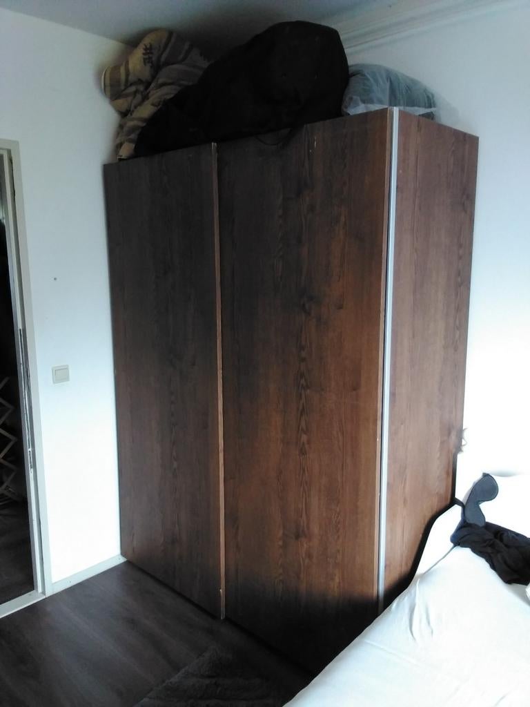 Ikea pax legkast 150x66x200cm  9x legbord, Ophalen, Gebruikt, 100 tot 150 cm, 200 cm of meer