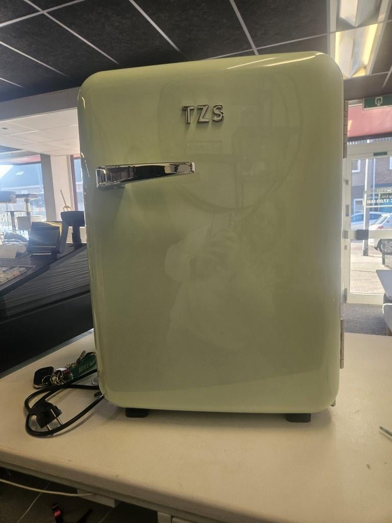 mini koelkast zwart, beige en groen zie foto´s, Ophalen, Nieuw, Overige typen