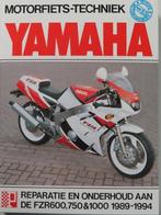 werkplaatshandboek YAMAHA FZR600, 750 & 1000 1987-1994 NIEUW, Ophalen of Verzenden, Yamaha