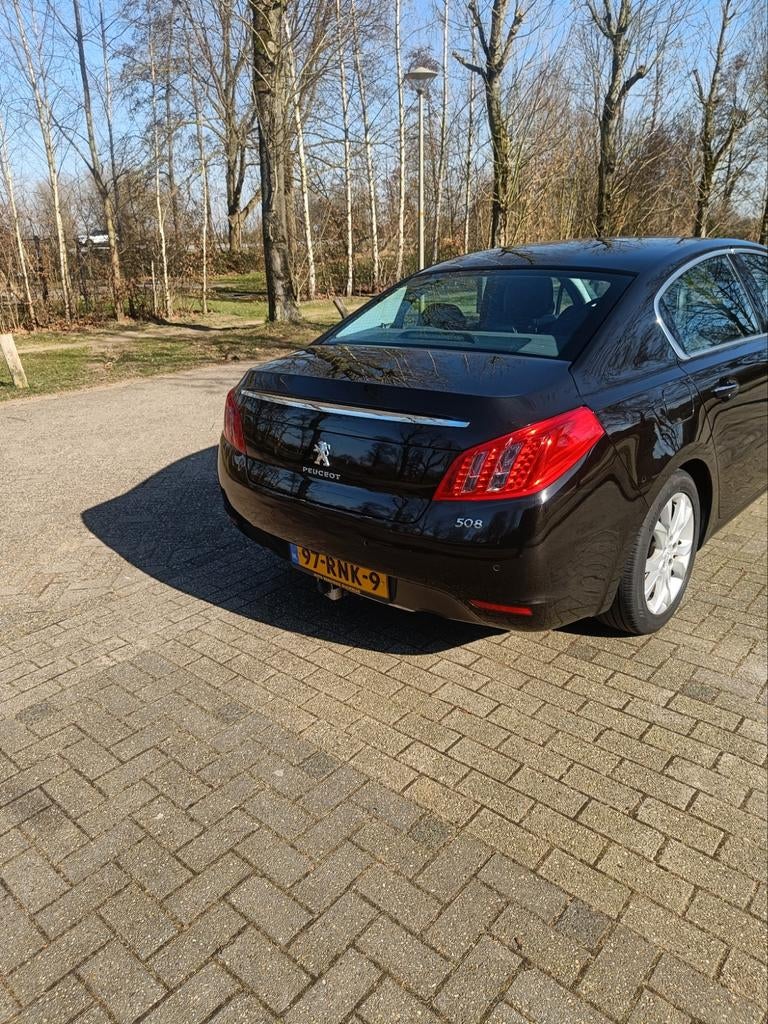 Peugeot 508 1.6 THP 115KW/156PK 2011 Bruin, Auto's, Voorwielaandrijving, Bruin, Origineel Nederlands, Handgeschakeld