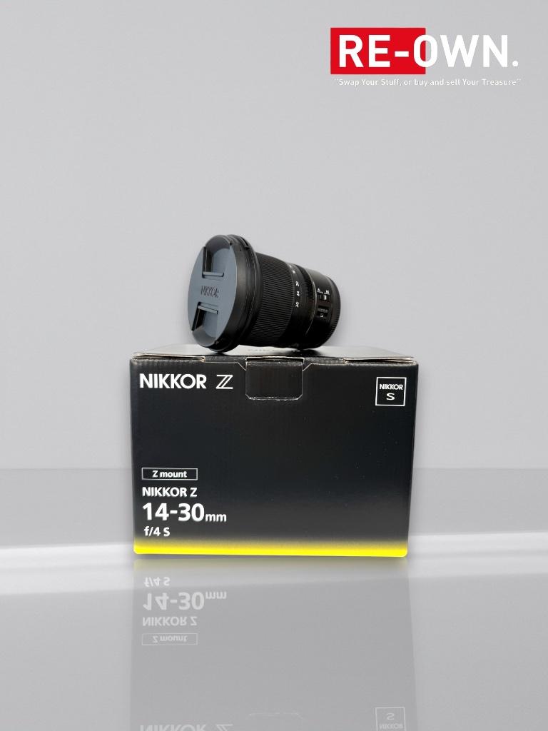 Nikon Nikkor Z 14-30mm f/4 S (nieuwstaat + doos + garantie), ., Zo goed als nieuw, Nikon, .