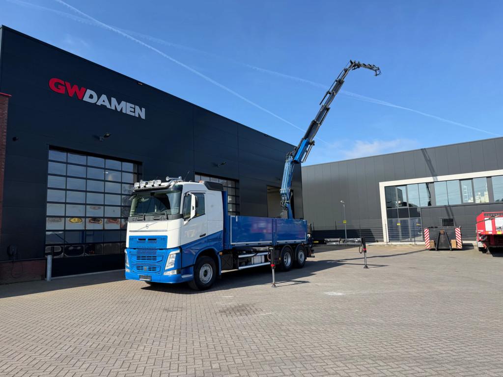 Volvo FH 500 6x2 Fassi F395 + Fly jib Euro 6 (bj 2019), Auto's, Automaat, Xenon verlichting, Euro 6, Diesel