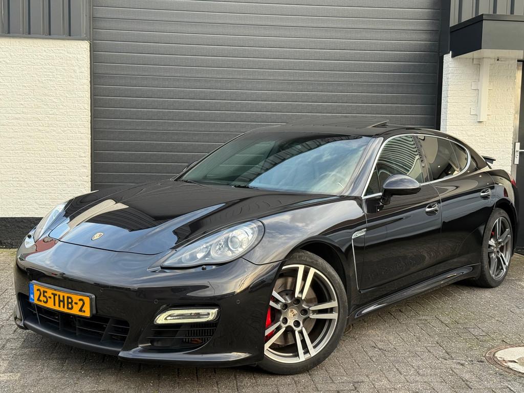Porsche Panamera Turbo 4.8 V8 500 pk | Sport Chrono Plus | P, Auto's, Porsche, Bedrijf, Te koop, Panamera, 4x4, ABS, Achteruitrijcamera