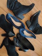 Diverse zwarte schoenen met hak maat 38-39.5, Ophalen of Verzenden, Zo goed als nieuw, Zwart
