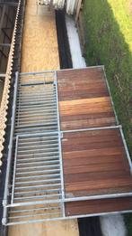 Paardenbox voorwand en tussenwand, Stalling, 1 paard of pony