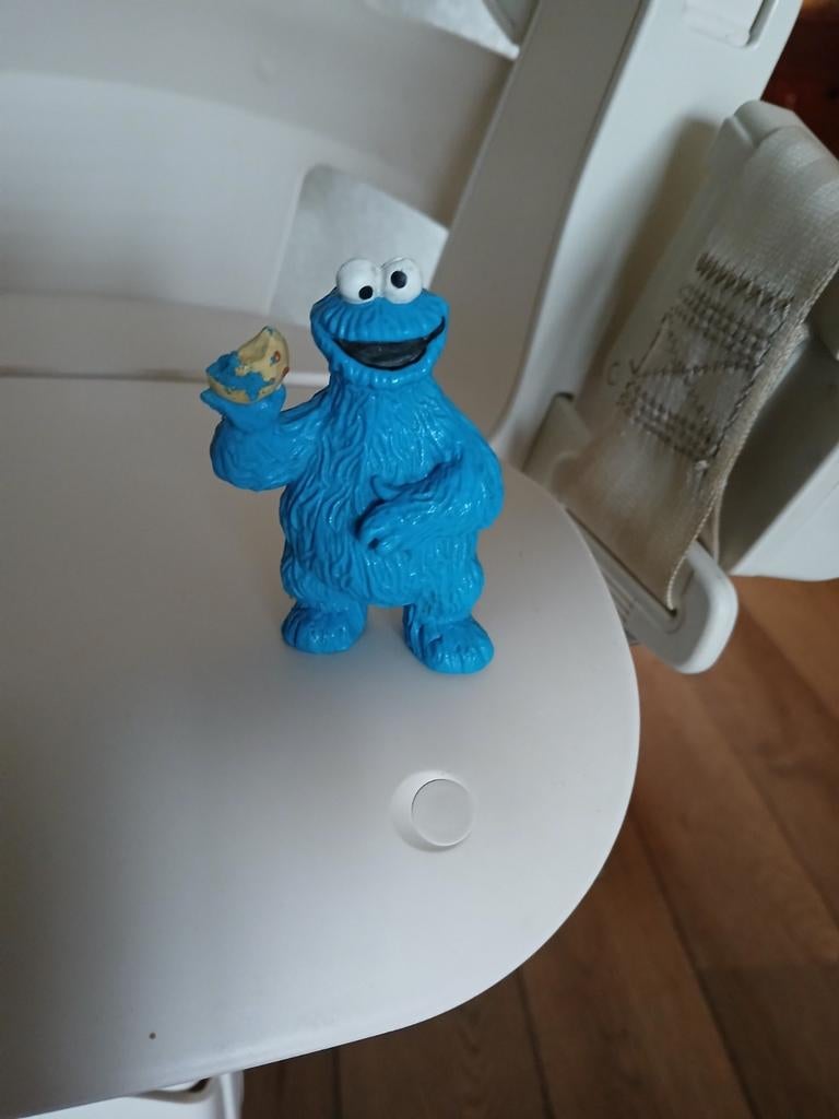 Sesamstraat Koekiemonster poppetje.Bullyland, Ophalen of Verzenden, Gebruikt