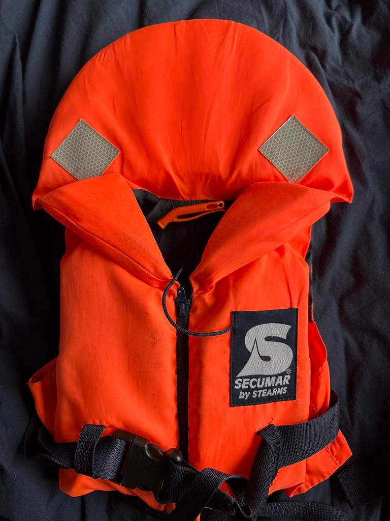 Secumar Bravo Reddingsvest 10-15 kg - Oranje, Watersport en Boten, Watersportkleding, Ophalen, Gebruikt, Kind, Reddingsvest of Zwemvest