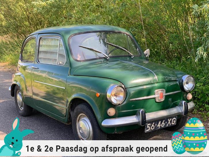 Fiat 600 600 L OLDTIMER ORIGINEEL NEDERLANDS! 1973, Auto's, Fiat, Bedrijf, Te koop, Overige modellen, Benzine, Sedan, Handgeschakeld