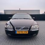 Volvo V70 2.5 T 2004 Zwart, Auto's, 1800 kg, Beige, Stationwagon, Handgeschakeld