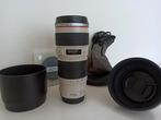 Canon EF 70-200mm f/4L USM SET + Vari ND + zonnekap + pouch, Ophalen of Verzenden, Zo goed als nieuw, Telelens, Zoom