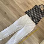Travelstof set L Studio Anneloes top broek Japan tky, Wit, Maat 42/44 (L), Ophalen of Verzenden, Zo goed als nieuw