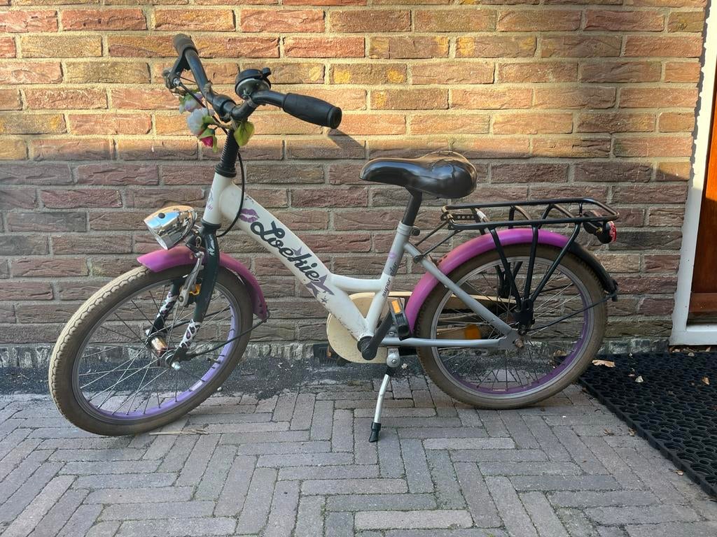 Loekie Kinder fietsje 17,5 inch, Fietsen en Brommers, Fietsen | Kinderfietsjes, Ophalen, Gebruikt, 16 tot 20 inch