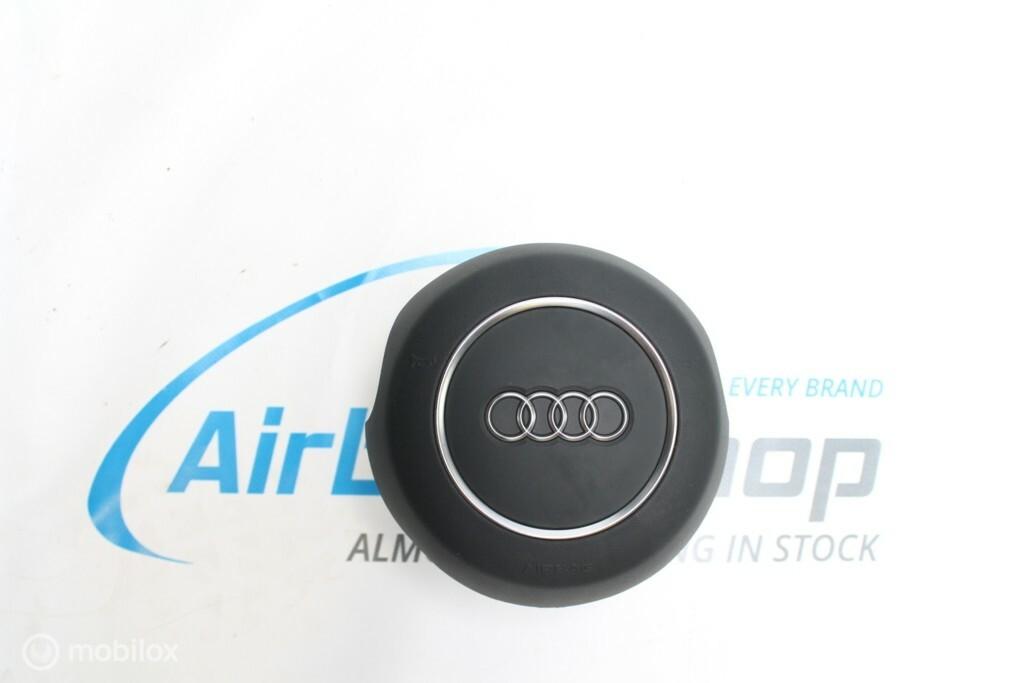 Airbag set - Dashboard 3 spaak zwart Audi Q5 (2018-heden), Gebruikt, Ophalen of Verzenden