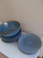Hema portugal borden en schaal blauw porto servies, Ophalen of Verzenden, Blauw, Schaal