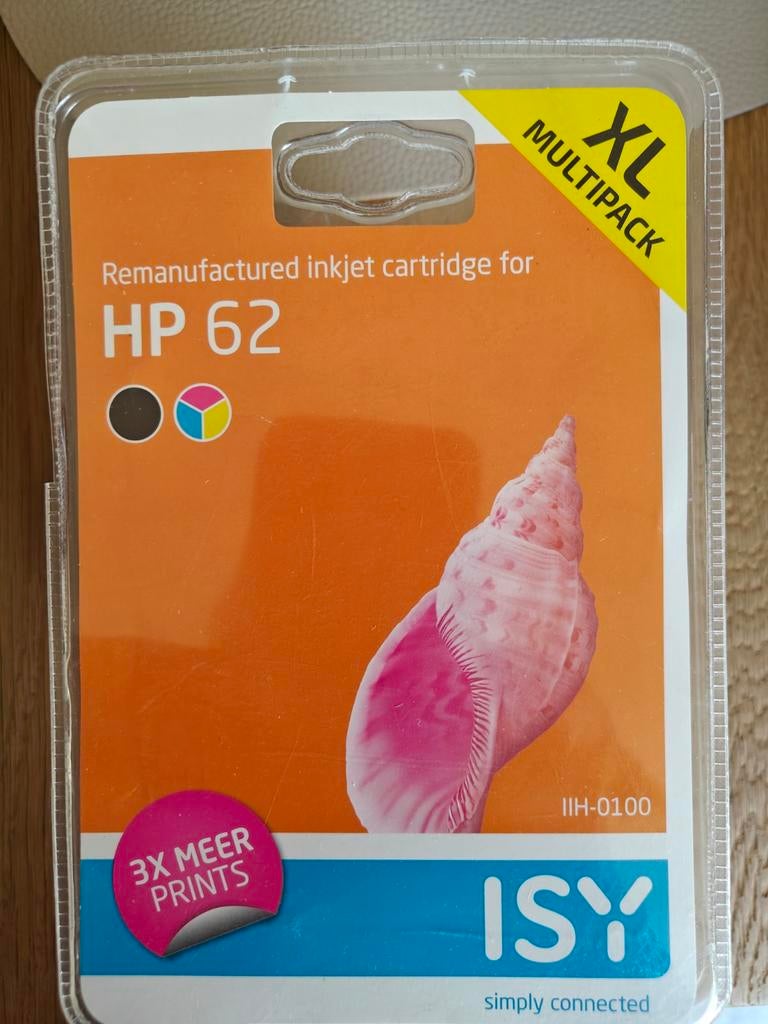 Inkt cartridges HP 62 nieuw, Computers en Software, Printerbenodigdheden, Ophalen of Verzenden, Nieuw, Cartridge, HP