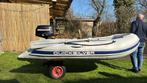 Complete Quicksilver rubberboot + Mercury BBMotor 6pk, Watersport en Boten, Ophalen, Benzine, Minder dan 70 pk, Overige merken