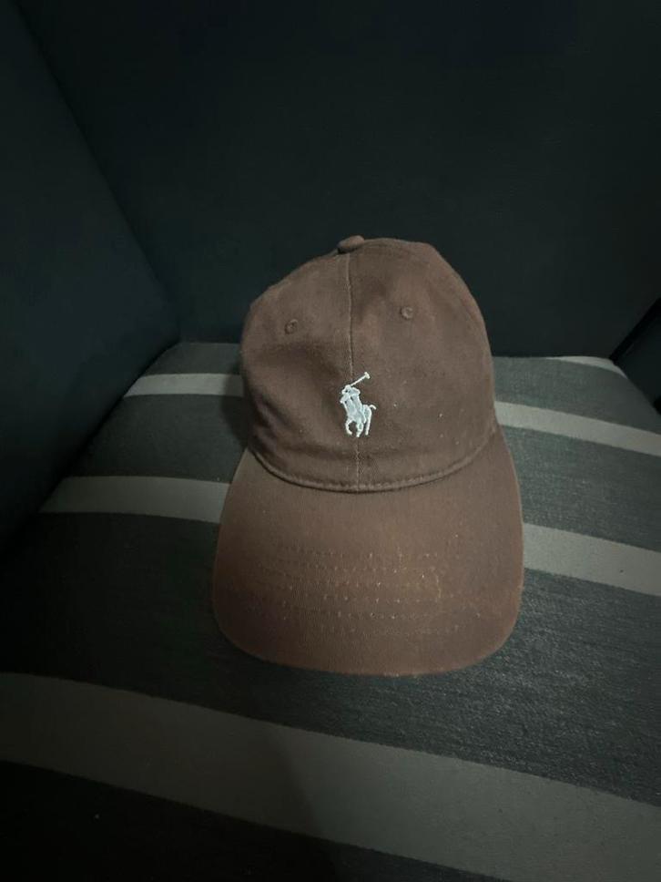 Polo Ralph Lauren pet bruin - Zo goed als nieuw, Kleding | Dames, Hoeden en Petten, Zo goed als nieuw, Pet, One size fits all