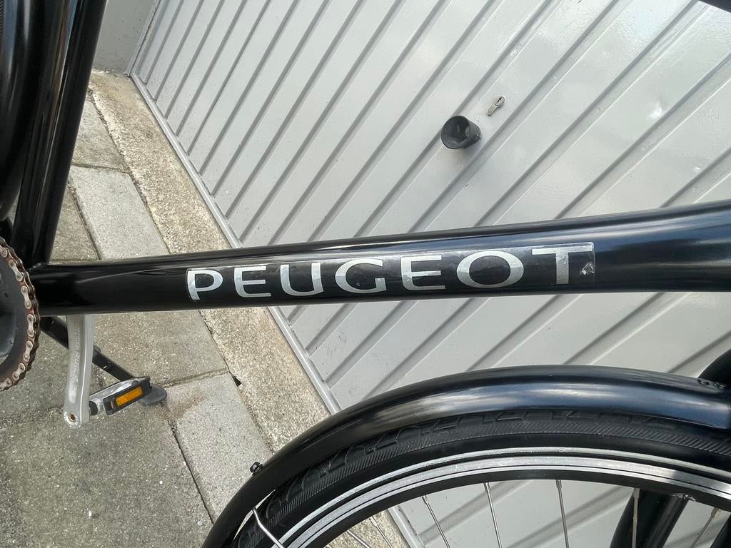 Heren fiets Peugeot 28 inch framemaat 55, 53 tot 57 cm, Ophalen, Zo goed als nieuw, Overige merken