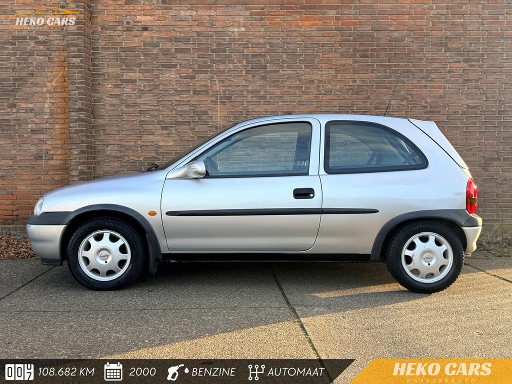 Opel Corsa 1.2i-16V Strada·Automaat·LEKKE KOPPAKKING, Auto's, Opel, 450 kg, Gebruikt, 31 €/maand, Metallic lak