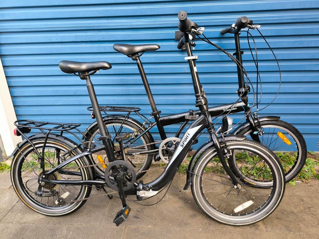 2x Spirit en Wheelerz Vouwfietsen met 6 Versnellingen, Fietsen en Brommers, Fietsen | Vouwfietsen, 20 inch of meer, Versnellingen