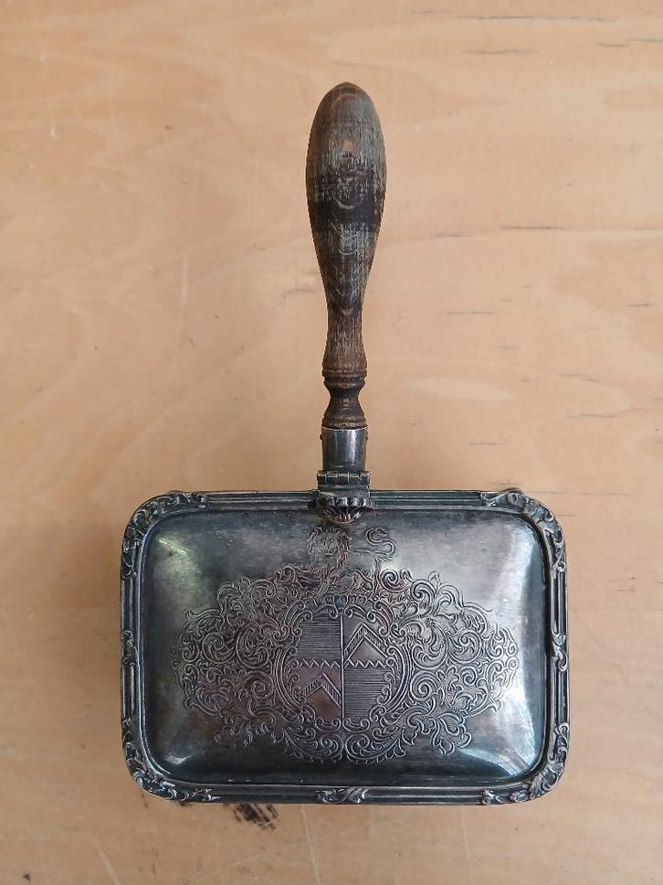 Vintage zilveren krummelvanger jaren 50 (Estafette Franeker), Sieraden, Tassen en Uiterlijk, Antieke sieraden, Overige typen, Zilver