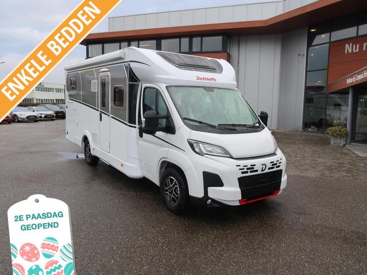 Dethleffs Just Camp T 7052 EBL FACE TO FACE AUTOMAAT, Caravans en Kamperen, Campers, tot en met 4, Half-integraal, Dethleffs, Fiat