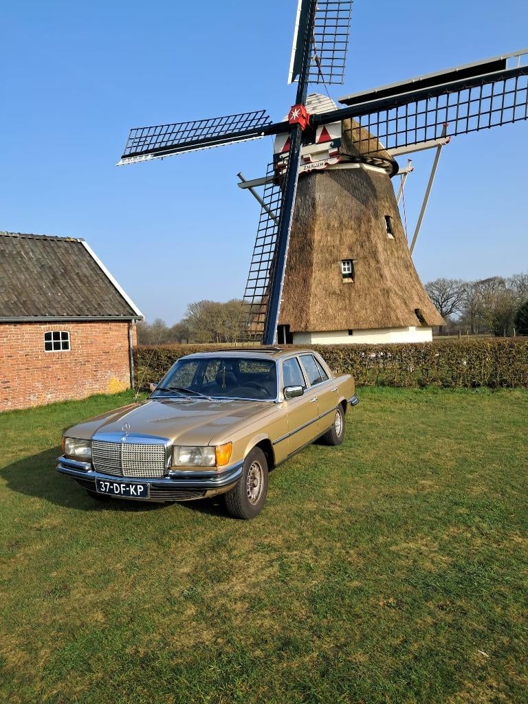 Mercedes-Benz V8 , LPG wegenbel. en APK vrij., Auto's, Mercedes-Benz, Particulier, S-Klasse, Elektrische ramen, Lederen bekleding