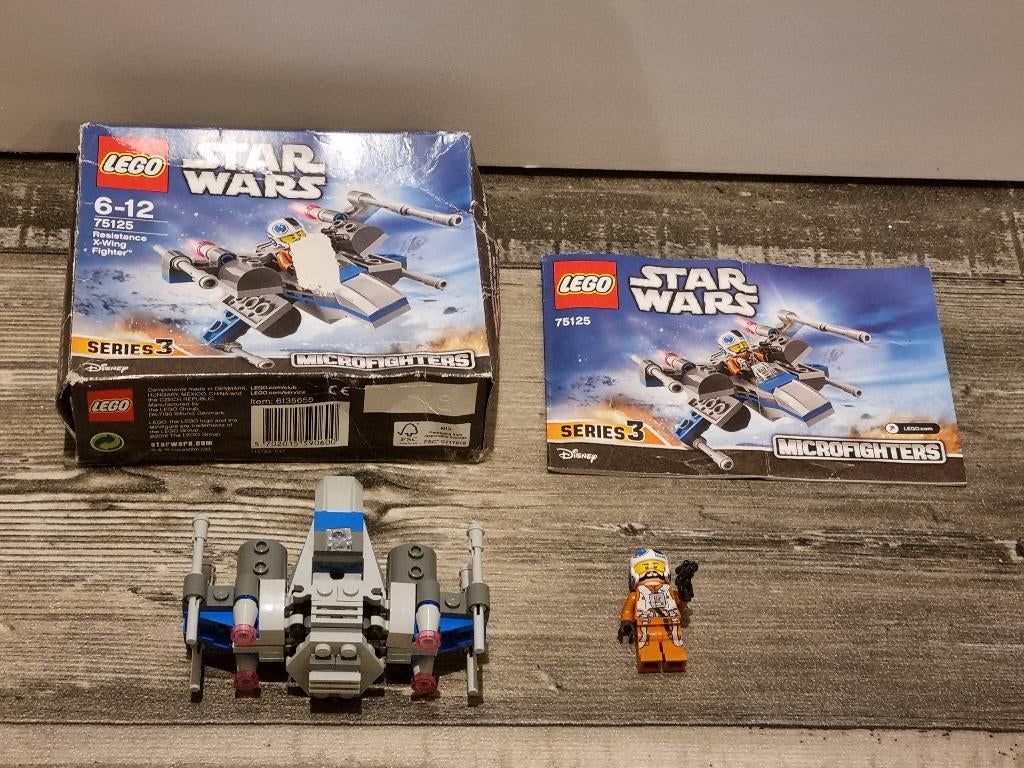 LEGO - Star Wars - 75125 - Resistance X-Wing Fighter, Ophalen of Verzenden, Gebruikt, Complete set, Lego