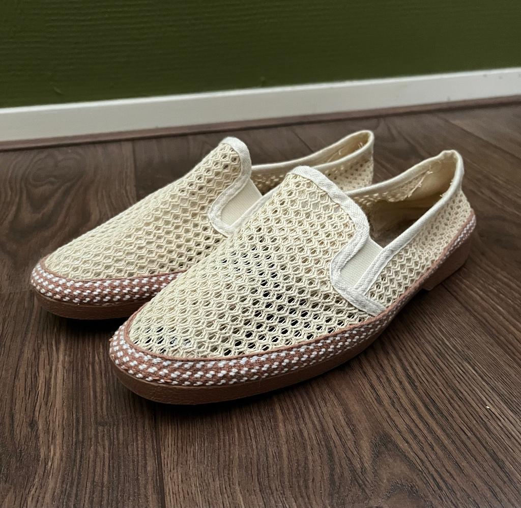 Zomerschoen Espadrille Instapper Mt 42, Overige kleuren, Ophalen of Verzenden, Zo goed als nieuw, Espadrilles of Moccasins