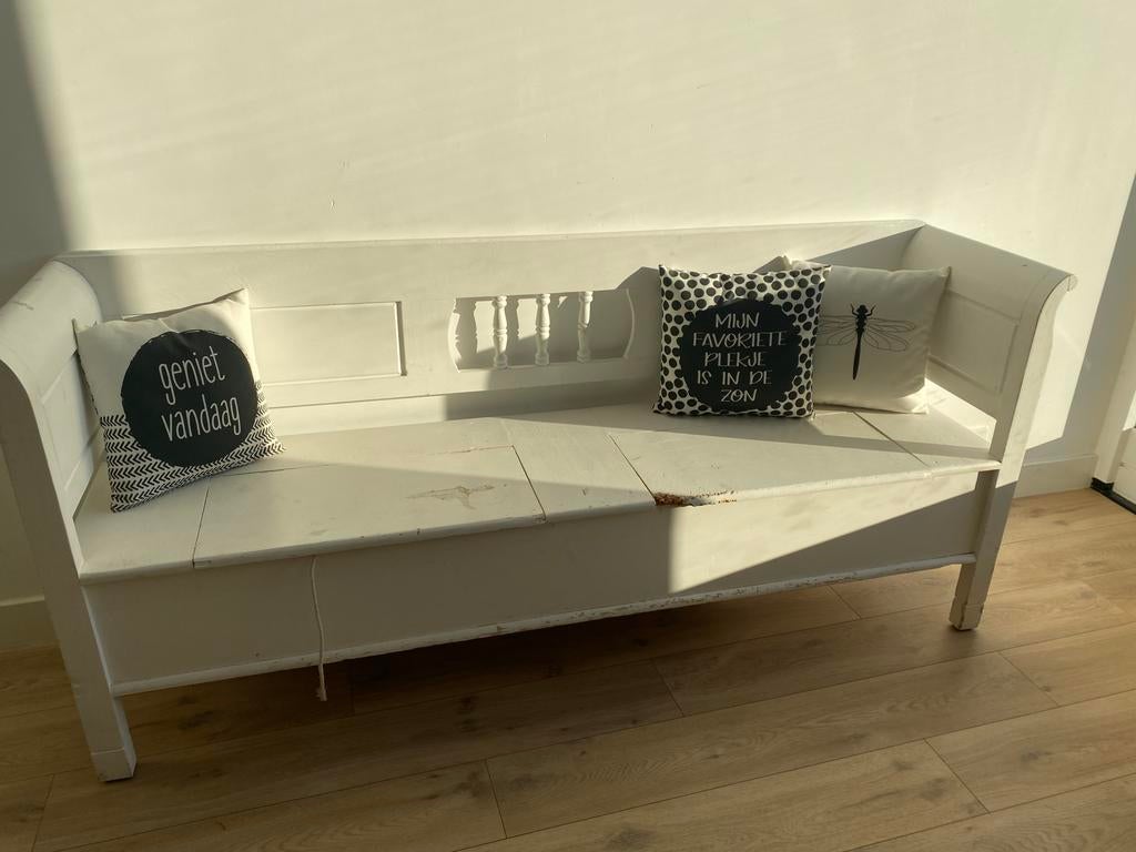 Mooie klepbank, Ophalen