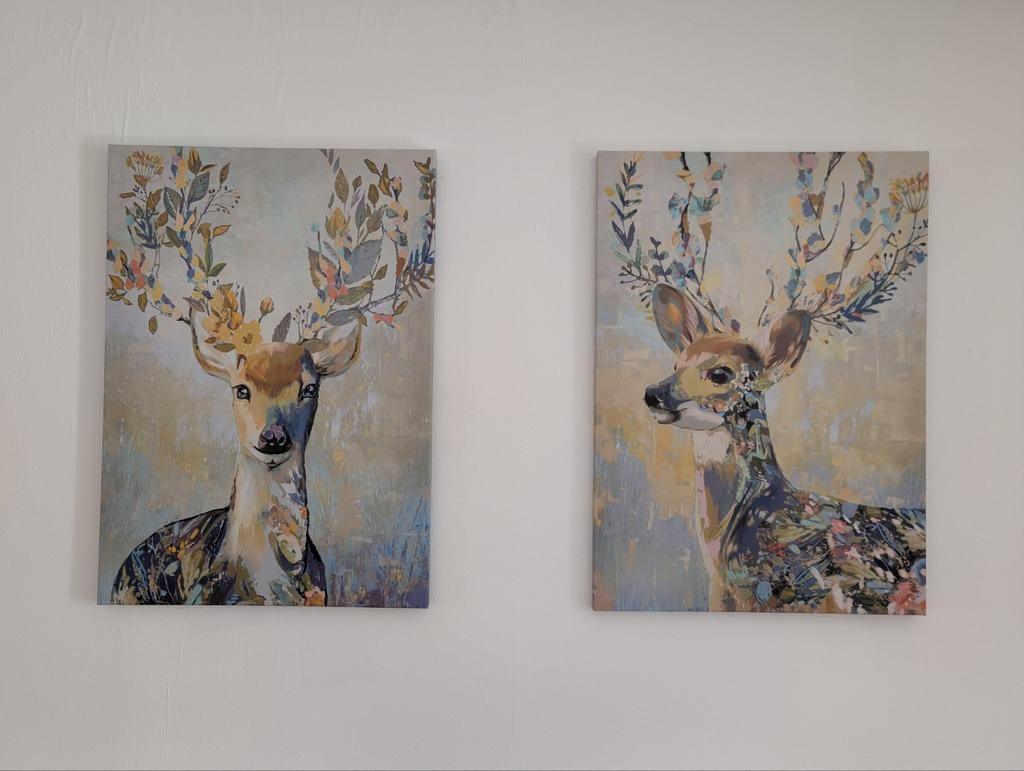 Canvas Schilderijen met Herten, Ophalen