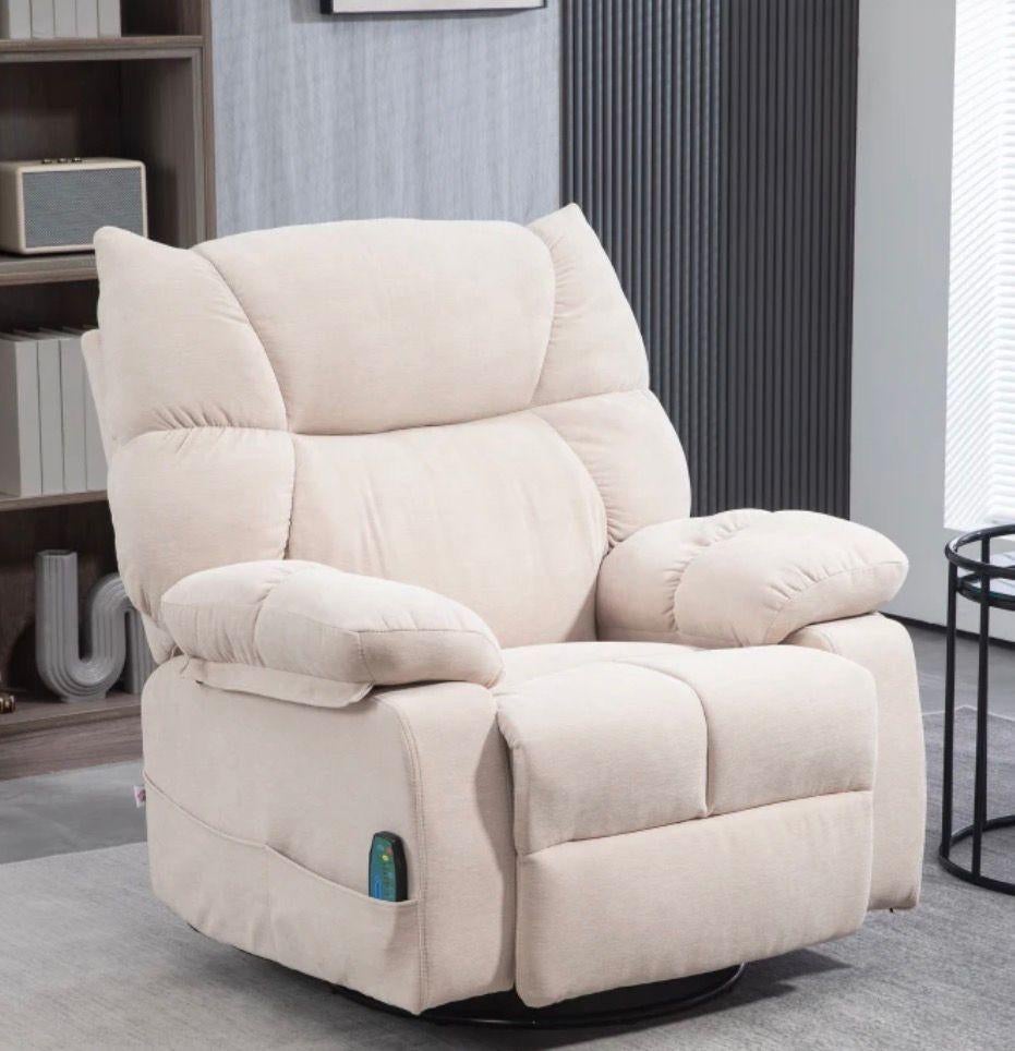 Nieuwe relaxfauteuil met massage en verwarming, Huis en Inrichting, Fauteuils, Ophalen, Nieuw