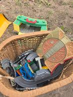 Thomas de trein spooronderdelen en wat treintjes, Ophalen