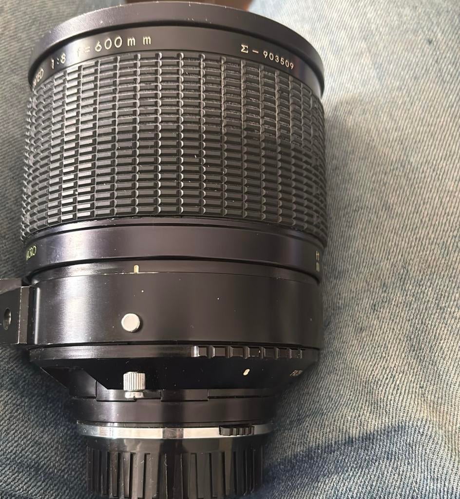 Sigma 600mm f/8.0 mirror telephoto lens, Ophalen of Verzenden, Zo goed als nieuw, Telelens