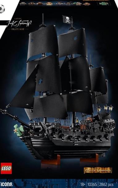 Lego 10365 pirates of caraibean Black Pearl, Kinderen en Baby's, Speelgoed | Duplo en Lego, Ophalen of Verzenden, Zo goed als nieuw